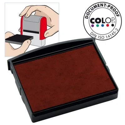 Recharge préencrée Colop E/2100 pour timbre Classic 2100 – rouge – paquet 2 unités