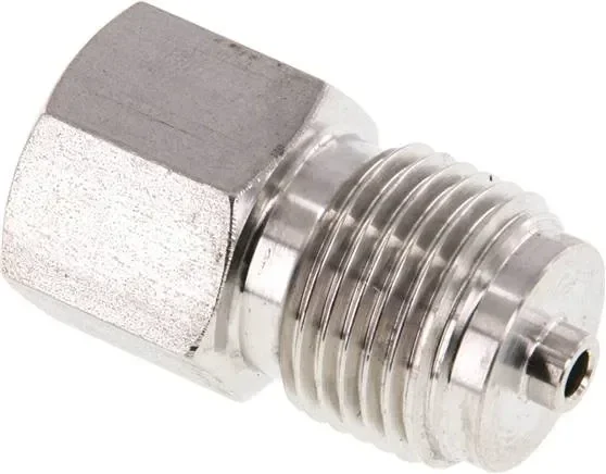 Réduction manom. G 1/2&Prime;(M)-G 1/4&Prime;(F). 1.4571, 38mm