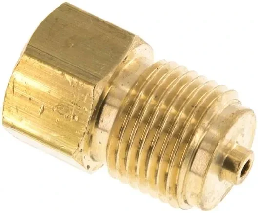Réduction manom. G 1/2&Prime;(M)-G 1/8&Prime;(F). Laiton, 35mm