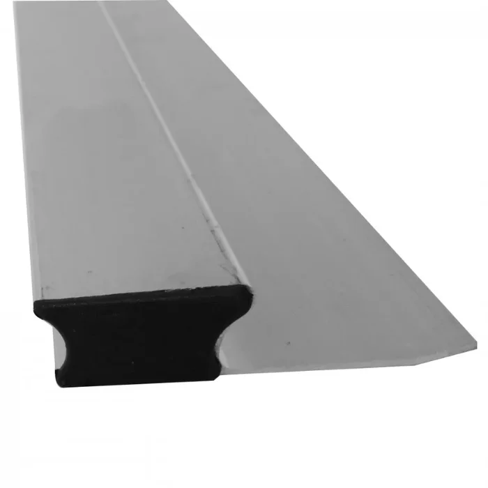Regle aluminium a lisser les enduits profil H avec embouts plastiques