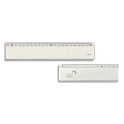 Règle plate Minerva biseau anti-tâche en altuglass – 110 cm