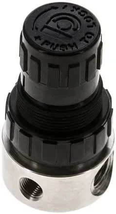 Régulateur de pression, 1.4436/POM, G 1/4&Prime;, 0,5 – 8bar (standard)