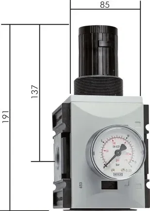 Régulateur de pression FUTURA, G 3/4″, 0,5 – 8 bar