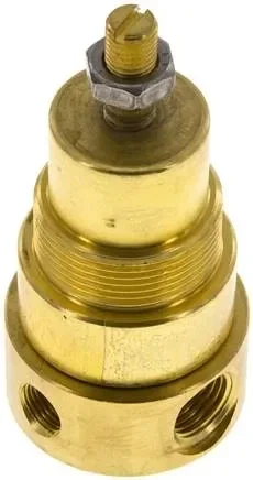 Régulateur de pression, laiton, G 1/4&Prime;, 0,2 – 3 bar (pour CO2), BG0
