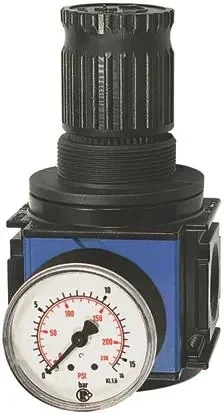 Régulateur de pression -variobloc- / G 3/8 / 0,5 – 10 bar / 3200 l/min / avec manomètre 100638