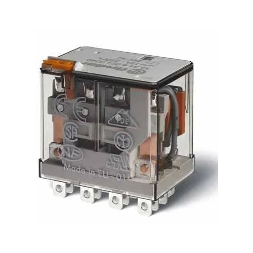Relais de puissance Finder, bobine 48V c.c. Montage enfichable