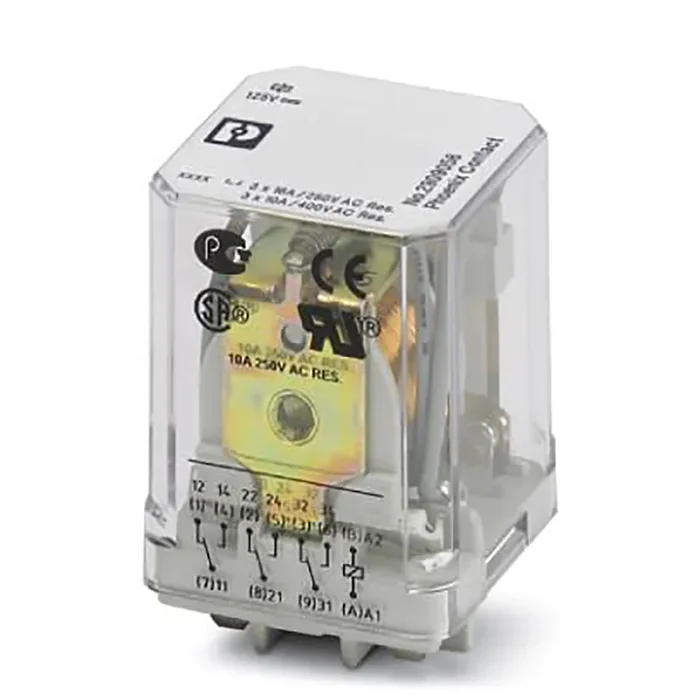 Relais de puissance Phoenix Contact REL-PR3-125DC/3X21, 3 RT, bobine 125V c.c. 1.34W
