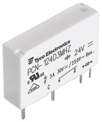 Relais de puissance TE Connectivity PCN, 1 NO, bobine 6V c.c. Montage sur CI