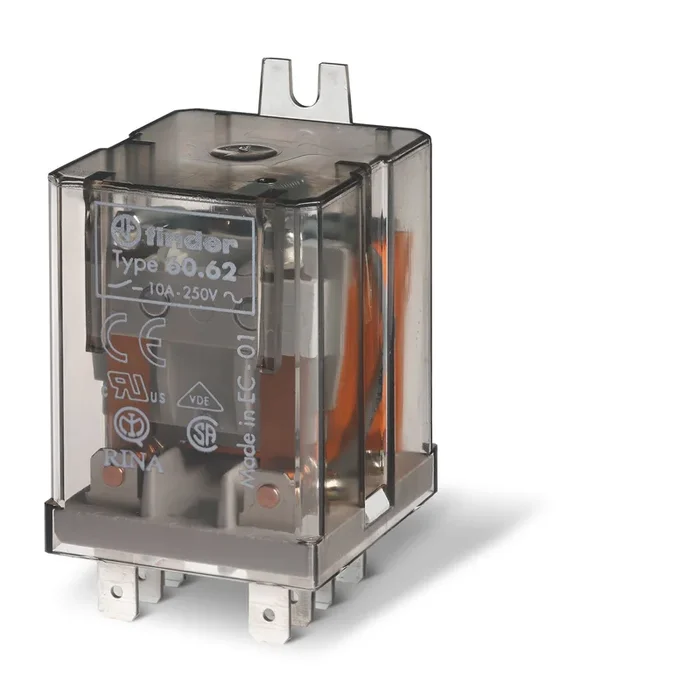 Relais Finder, bobine 24V c.a. Montage sur platine