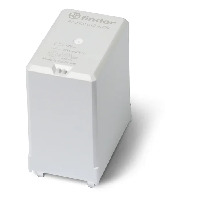 Relais Finder, DPST-2NO, bobine 12V c.c. Montage sur CI