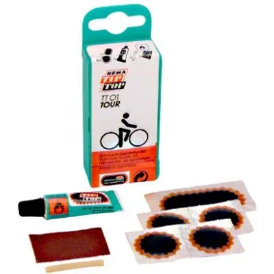 REMA TIP TOP Nécessaire de réparation de vélo &lsquo;TT 01 TOUR&rsquo;