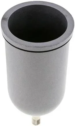 Réservoir métallique STANDARD sans voyant pour filtres, standard 3 – 9, purgeur de condensats automatique (fermé sans pression)