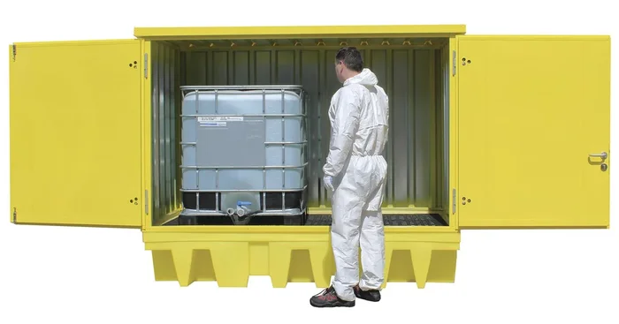 Réservoir PE pour 2 fûts IBC MW Tools