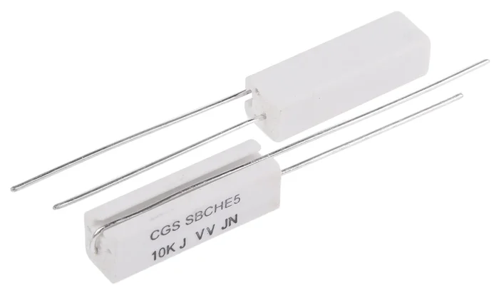 Résistance Bobiné 10kΩ ±5%, 5W