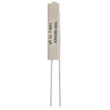 Résistance Bobiné 120Ω ±5%, 7W