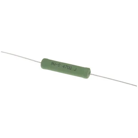 Résistance Bobiné 470Ω ±5%, 9W