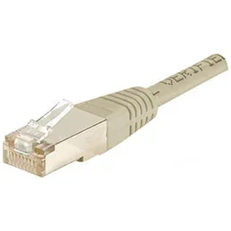 rj-45, cat5e, 0.5 m câble de réseau gris 0,5 m f/utp (ftp)