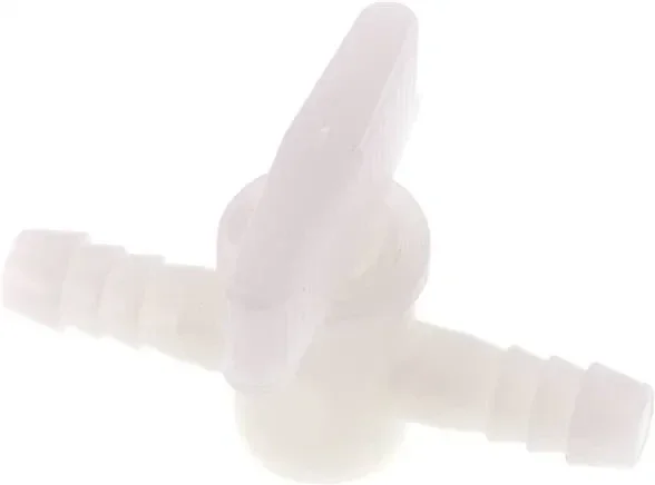 Robinet pour tuyau de laboratoire (PE), 13 (1/2″) mm