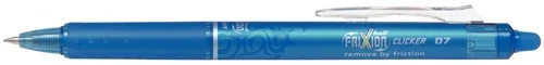 Roller effaçable Frixion Clicker rétractable turquoise