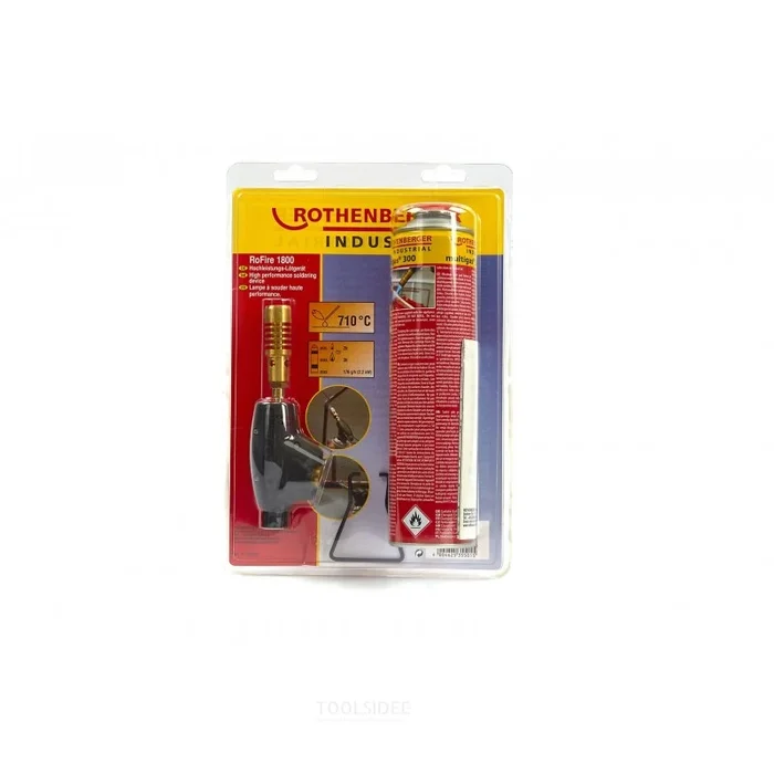 Rothenberger Rofire Torche à souder avec brûleur 22mm, 1800°C