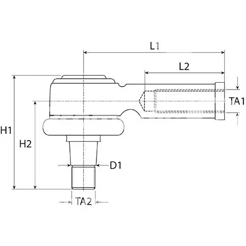 Rotule Droite adaptable Mc Cormick