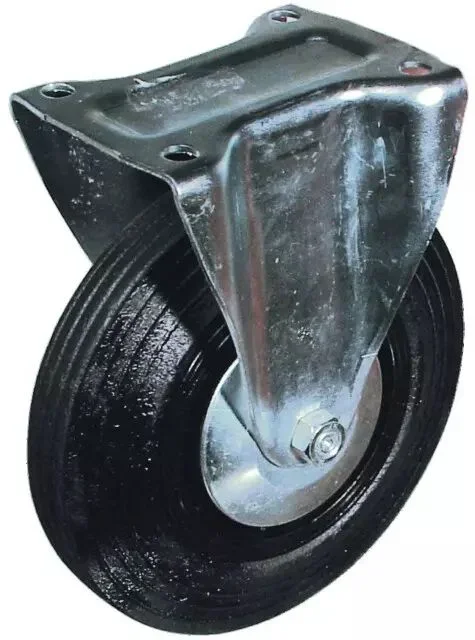 Roue a chape fixe 80 mm plat 100×85 mm