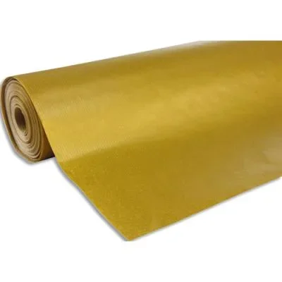 Rouleau papier kraft Clairefontaine Unicolor 60g. Dimensions 50×0,70m. Coloris or