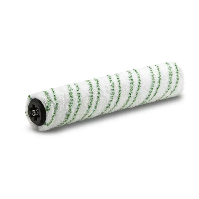 Rouleau tambour microfibre complet pour auto laveuse Karcher longueur 300 mm vert clair