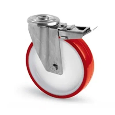 Roulette industrielle Pivotante RS PRO, Ø 80mm, 120kg