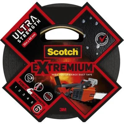 Ruban adhésif Scotch extremium ultra toilé rouleau 48 mm x 10 m – Noir