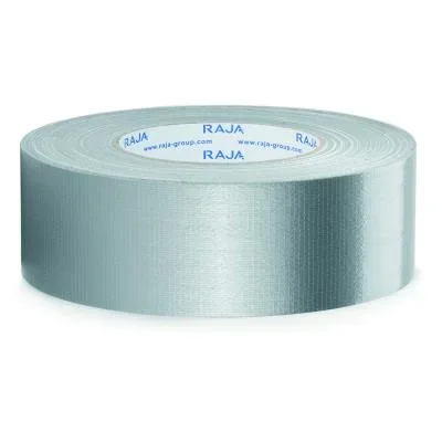 Ruban adhésif toile brillant RAJA étanche 50 mm x 51 m – Gris – Lot de 3