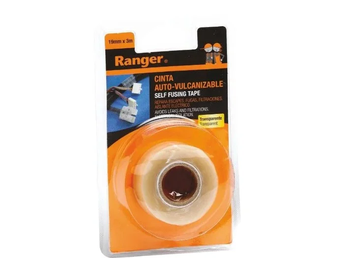 RUBAN SILICONE VULCANISANT TRANSPARENT 19MMX3M – EN BLISTER – 20584