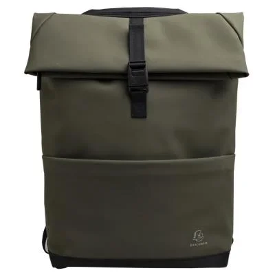 Sac à dos imperméable Exacompta Exactive Young – 2 compartiments et fermeture éclair – Kaki