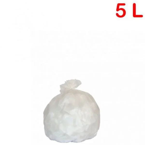 Sac poubelle – déchets légers pour sanitaire 5L