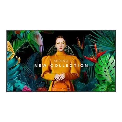 Samsung qb75c écran plat de signalisation numérique 190,5 cm (75″) lcd wifi 350 cd/m² 4k ultra hd noir intégré dans le processeur tizen 16/7
