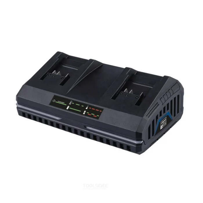 Scheppach Double chargeur de batterie 4,5A SDBC4,5A