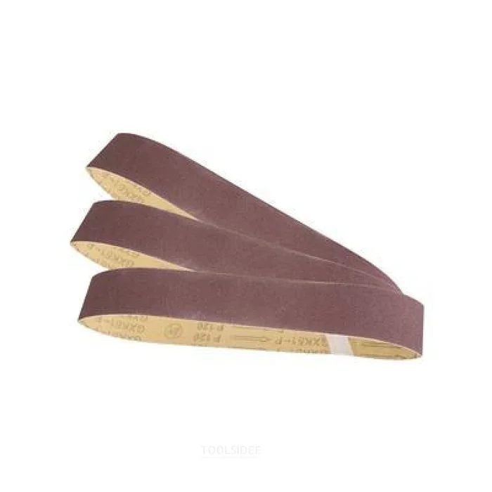 Scheppach Jeu de bandes abrasives BGS700, 9 pièces