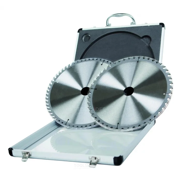 Scheppach Jeu de lames de scie O254mm, 2 pièces
