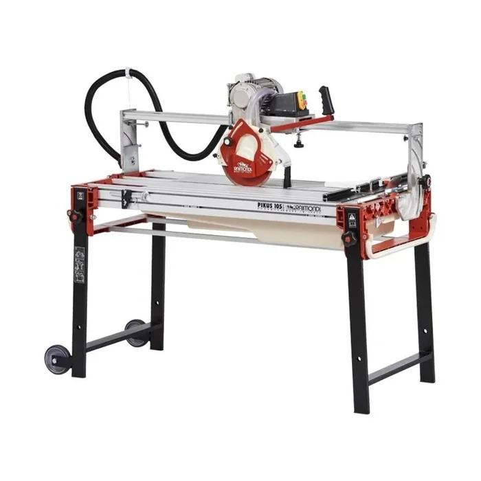Scie à eau sur table Pikus105 avec disque Ø250 mm pour céramique et pierre – coupe max 105 cm – RAIMONDI – 12103DNA