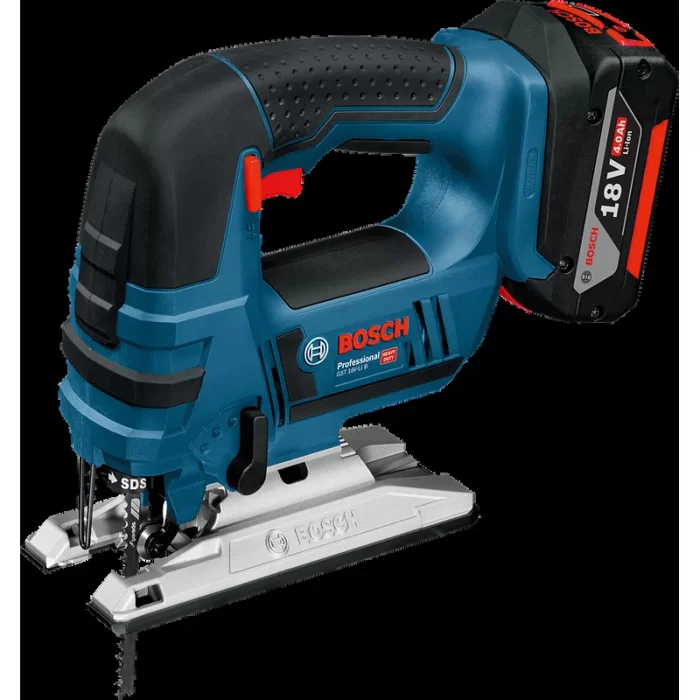 Scie sauteuse GST 18V-LI B Bosch sans batterie ni chargeur avec pare-eclats et 3 lames de scie