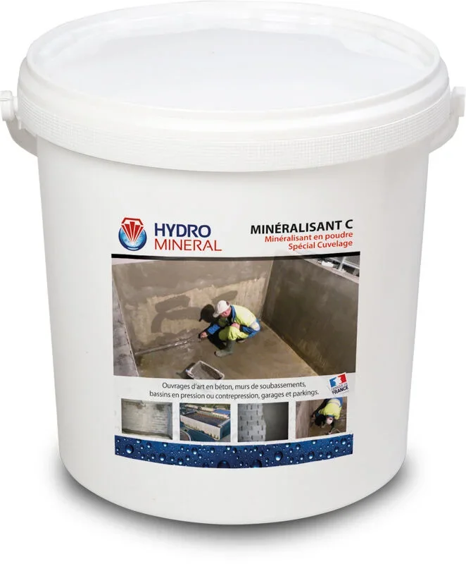 Seau Minéralisant C de cuvelage Hydrofuge 10 L HYDRO MINERAL – MC10