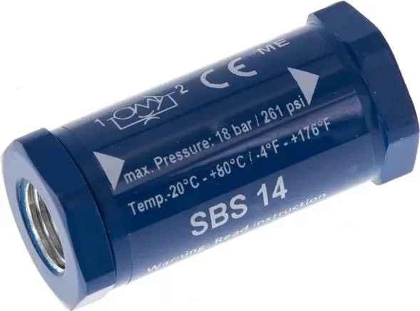 Sécurité de rupture de tuyau G 1/4″ (filetage intérieur)