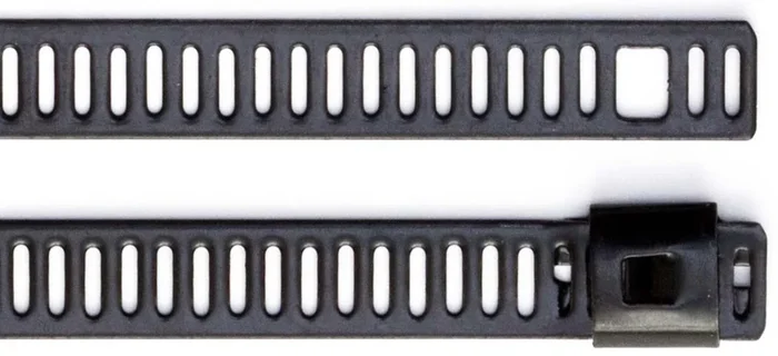 Serre-câble Echelle RS PRO, 225mm x 7 mm, Noir, x 100
