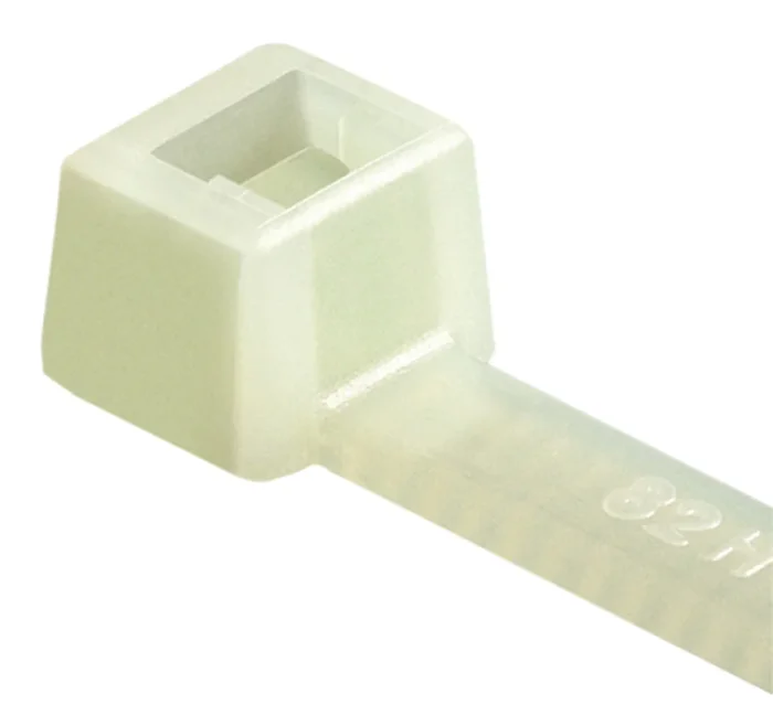 Serre-câble Serti à l’intérieur HellermannTyton T120M, 460mm x 7,6 mm, Naturel, x 100
