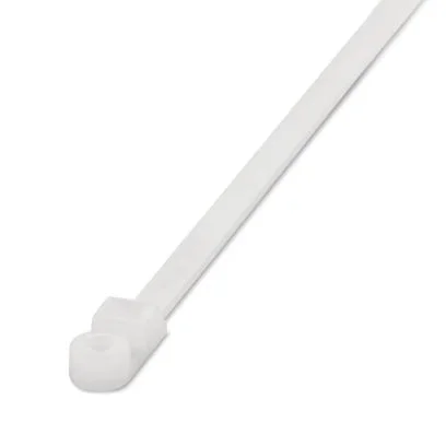 Serre-câbles Dents internes Phoenix Contact, 380mm x 7,8 mm, Clair, x 100