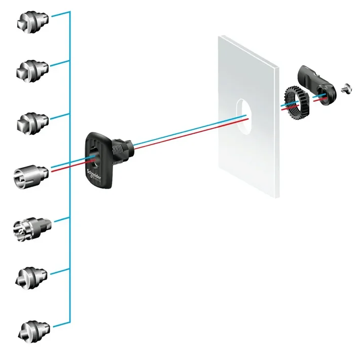 Serrure pour Boîtier Schneider Electric PanelSeT Accessoires