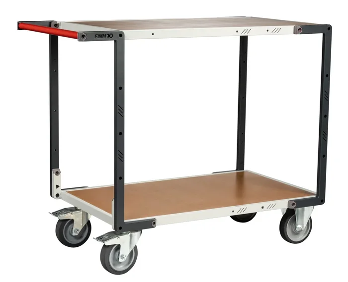 Servante 2 plateaux médium 1000×600 mm roues TPE 400 kg – FIMM – 884722242