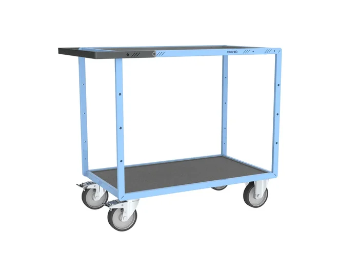 Servante mécano-soudée 2 plateaux 1000×600 mm 400 kg – FIMM – 880702441