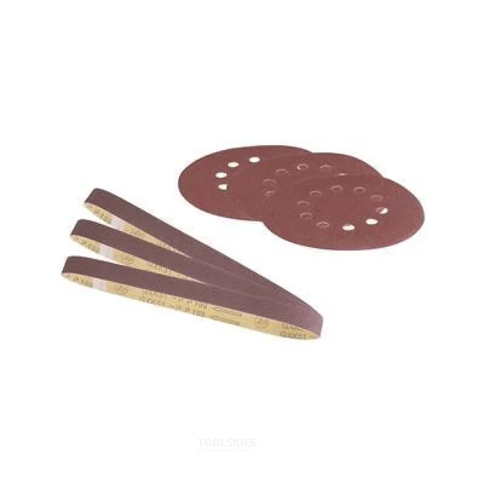 Set de ponçage Scheppach BTS700, 12 pièces