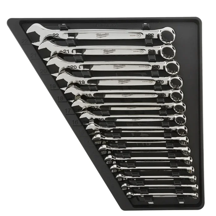 Set MILWAUKEE de 15 clés mixte Métriques – 4932464258